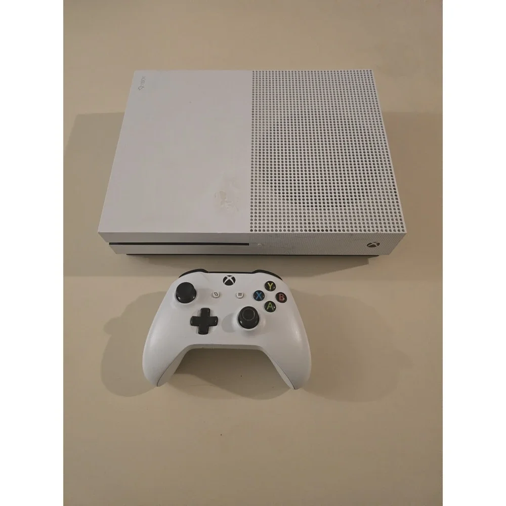 Microsoft Xbox One S Bundle 500GB Home Console - White